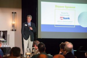 Mark Jordahl hosted the historic dinner. i